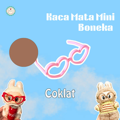 KATALOG - 3D Print Kaca Mata Boneka Unik Lucu / Dolls Glassses / Toy Accessories