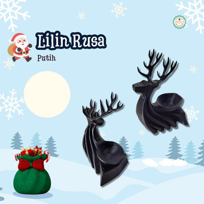 KATALOG- [PRE-ORDER] 3D Print Special Christmas Edition / Aksesoris Peralatan Rajut Knitting Natal DIY