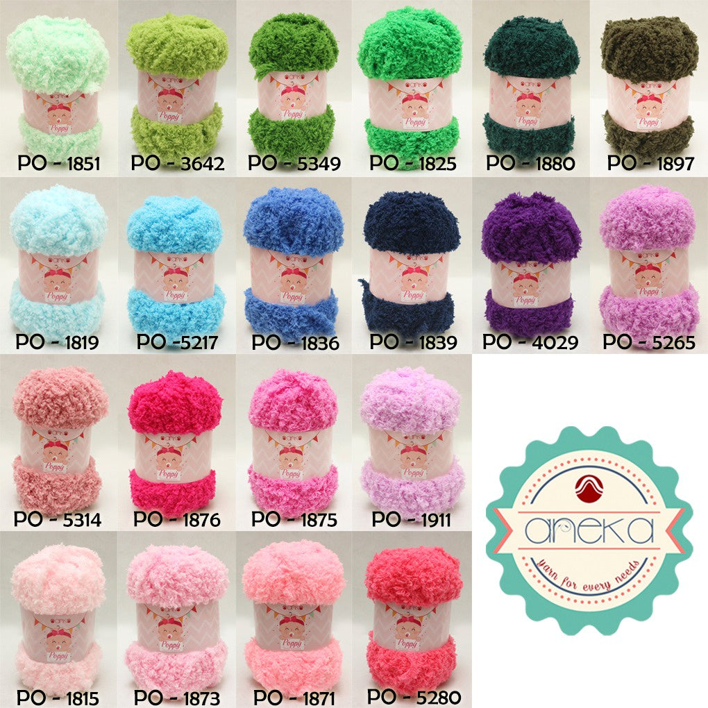 CATALOG - Poppy Towel Knitting Yarn / Towel Yarn