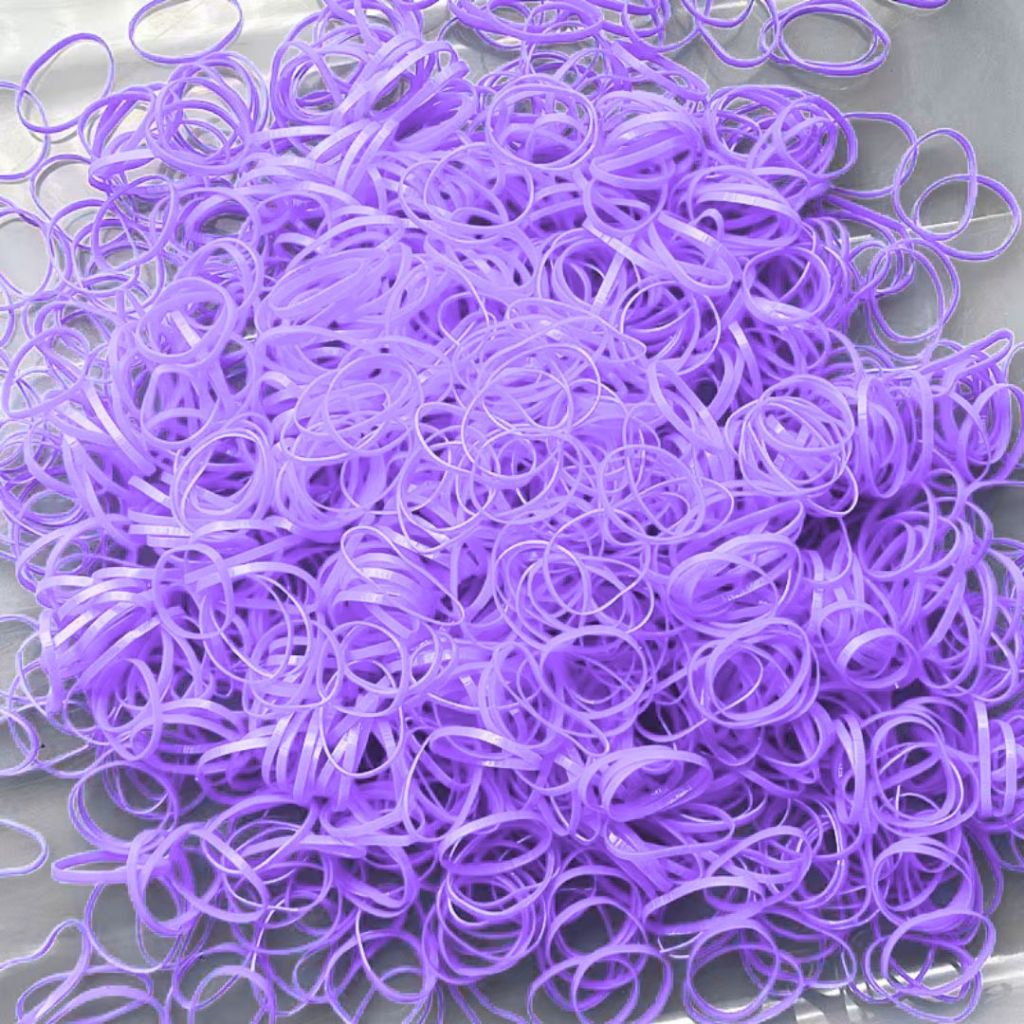 ANEKA - [1KG] Karet Jepang Elastis Premium /  Ikat Rambut Warna-Warni / Colorfull Elastic Rubberband Hair Accessories