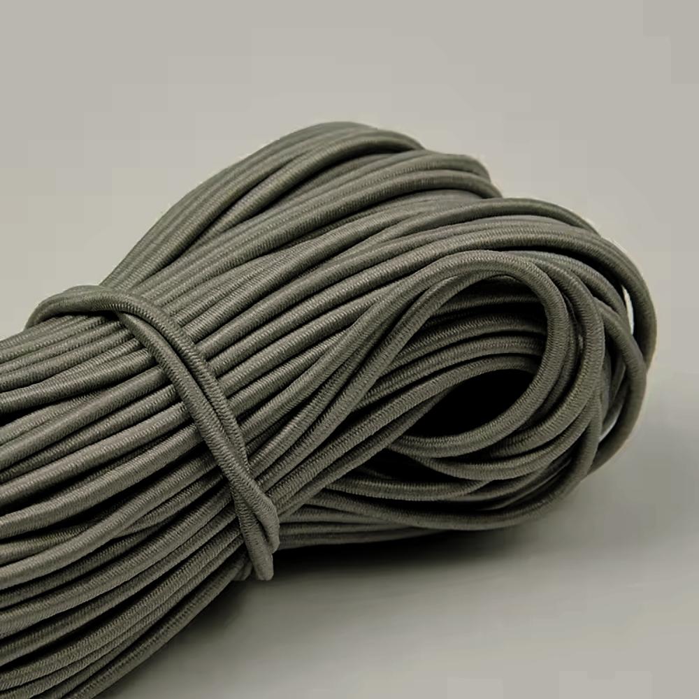KATALOG - [+-10m / 50gr] Tali String 2.5mm Elastis Warna /  Braided Elastic Cord / Beading Threads Stretch String / DIY Craft Sewing Accessories