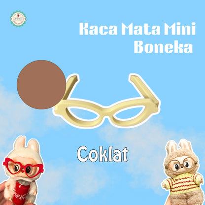 KATALOG - 3D Print Kaca Mata Boneka Unik Lucu / Dolls Glassses / Toy Accessories