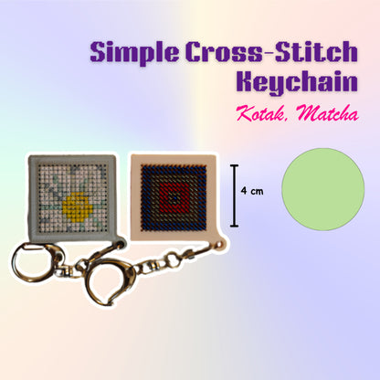 KATALOG -  [TANPA KEYCHAIN & BENANG] 3D Print Embroidery / Cross Stitch / Keychain / Menyulam / Sulam Tangan / Gantungan Kunci