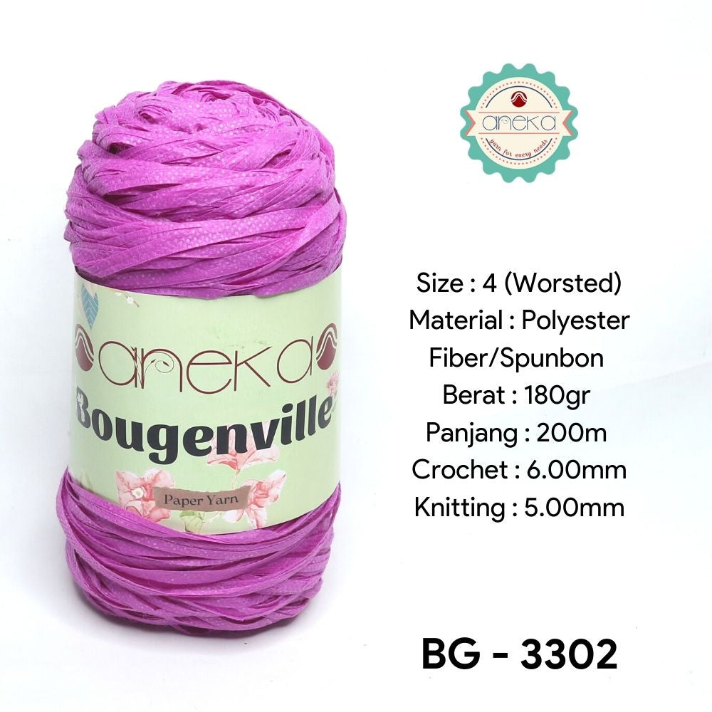 KATALOG - Benang Rajut Bougenville / Rattan / Paper Yarn