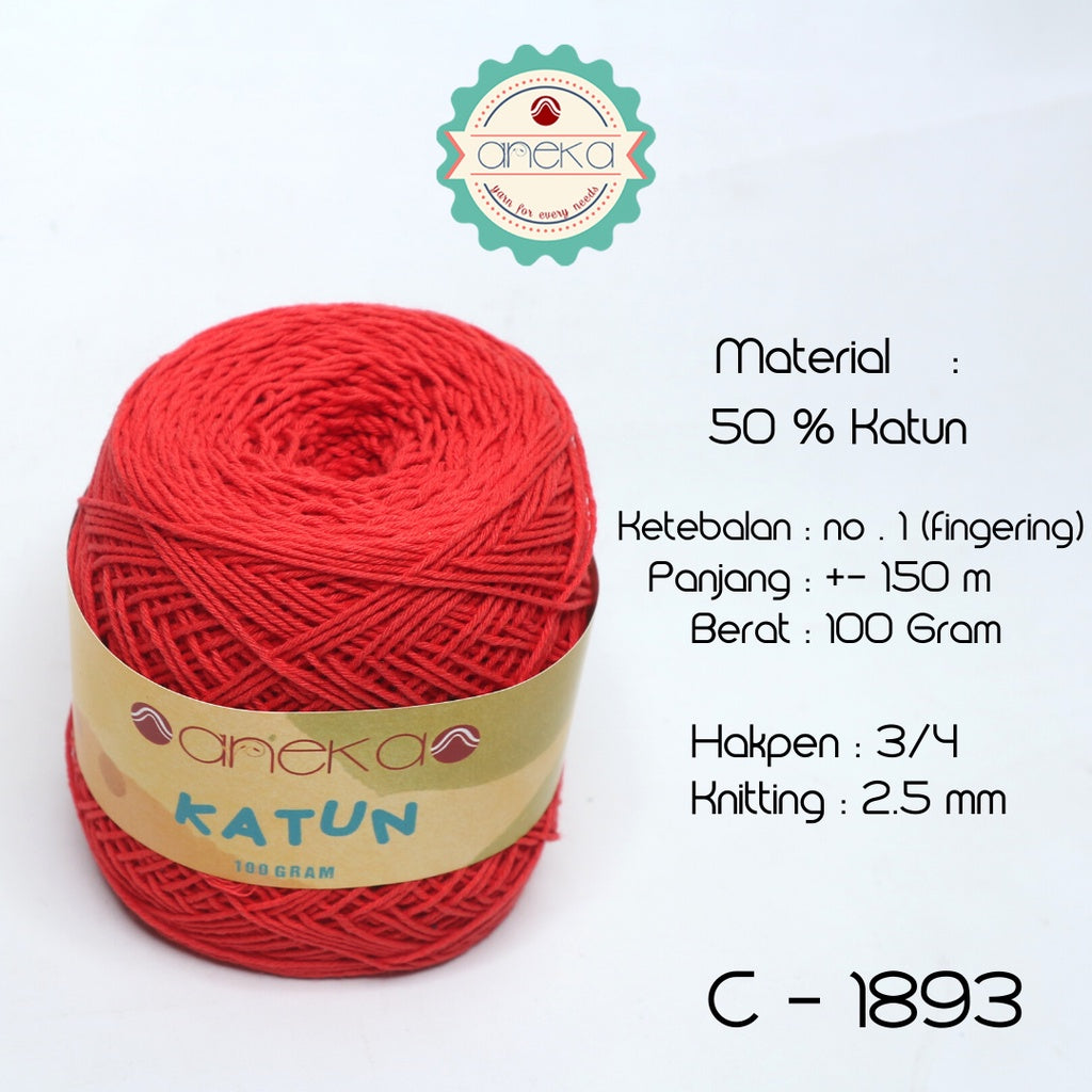KATALOG - Benang Rajut Katun Polos Part 2