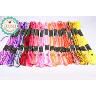 KATALOG - Benang Rajut Sulam / Embroidery Thread Merk Rose - Gradasi - SATUAN - Part 4