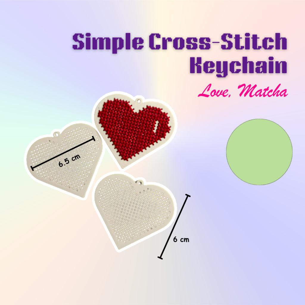 KATALOG -  [TANPA KEYCHAIN & BENANG] 3D Print Embroidery / Cross Stitch / Keychain / Menyulam / Sulam Tangan / Gantungan Kunci