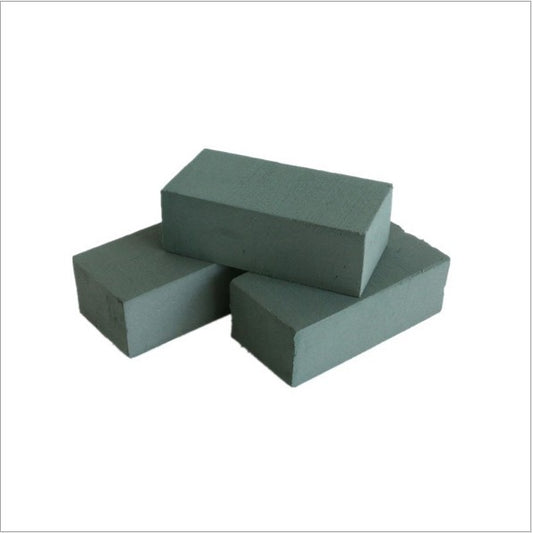 Busa Bunga / Gabus Basah / Dekorasi / Wet Foam / Floral Foam Green Leaf