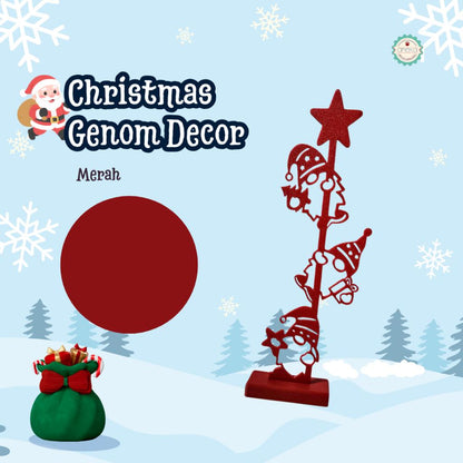 KATALOG- [PRE-ORDER] 3D Print Special Christmas Edition / Aksesoris Peralatan Rajut Knitting Natal DIY