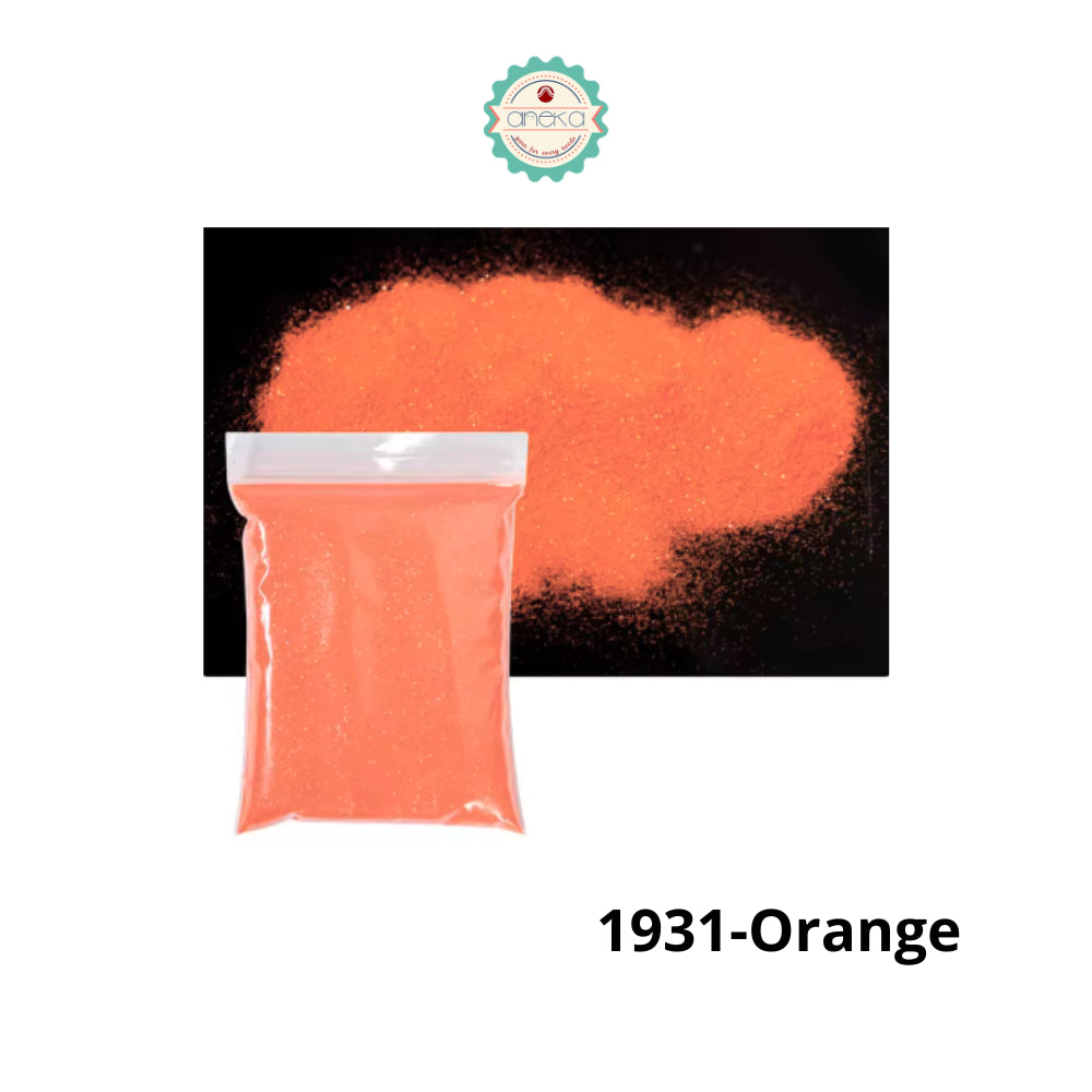 KATALOG -  [3 gram & 50 gram] Glitter Warna Bubuk Halus / Serbuk Kerajinan DIY / Powder