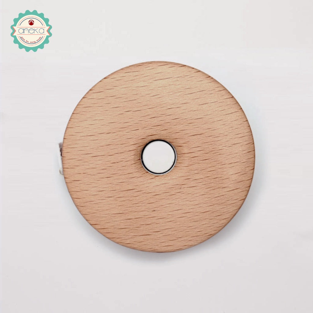 KnitPro - Retractable Tape Measures - Beech Wood / Meter