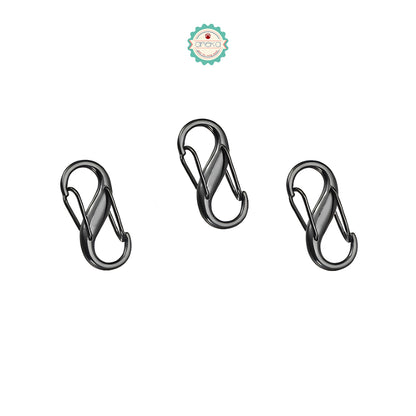 ANEKA - [5 PCS] Kait Dua Sisi  / Letter S Shape Buckle / Double Sided Keychain