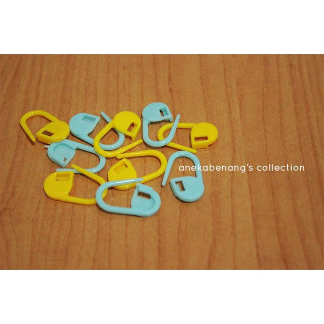 ANEKA - Penanda Rajut / Locking Stitch Marker  / Peniti Plastik