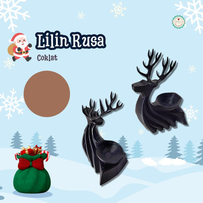 KATALOG- [PRE-ORDER] 3D Print Special Christmas Edition / Aksesoris Peralatan Rajut Knitting Natal DIY