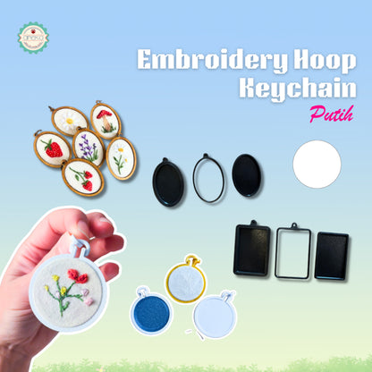 KATALOG - [TANPA KAIN] 3D Print Peralatan Menyulam Pemidangan Kecil / Embroidery Hoop