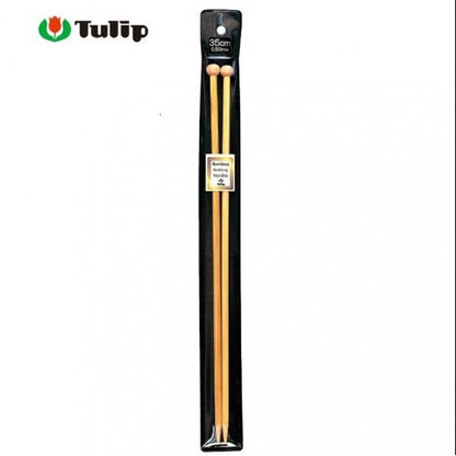 Tulip - Single Point Needles / Needle / Breien / Breypen (Bamboo) - 35 cm