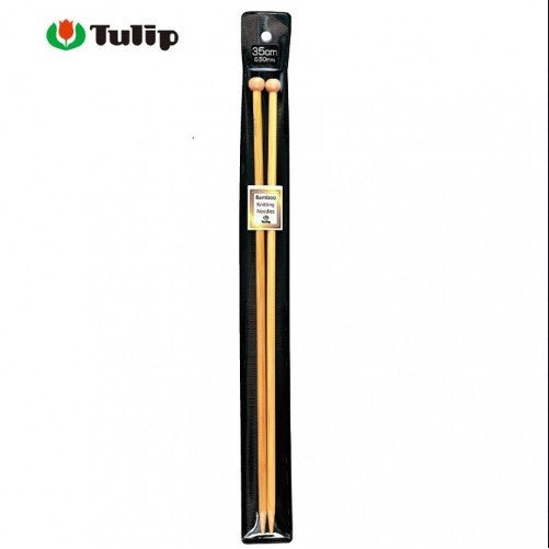 Tulip - Single Point Needles / Needle / Breien / Breypen (Bamboo) - 35 cm