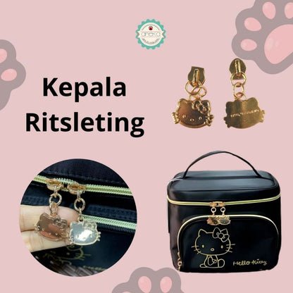 ANEKA - [2PCS] Kepala Ritsleting Hello Kitty No.5 / Pull-Up Zipper Premium