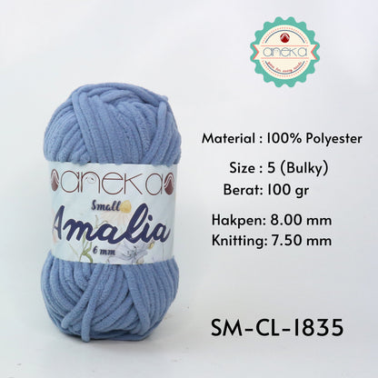 KATALOG - Benang Rajut Small Amalia / Chenille Crochet Knitting Yarn