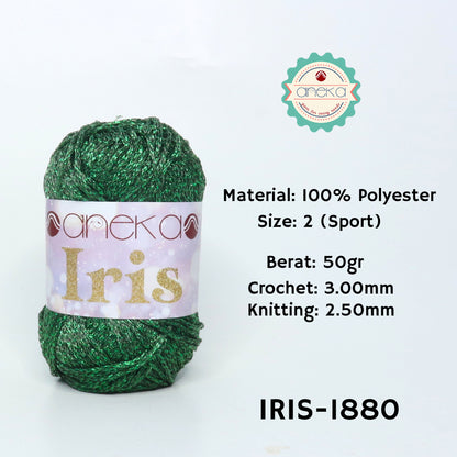 KATALOG - Benang Rajut Iris Glitter / Crochet Knitting Yarn