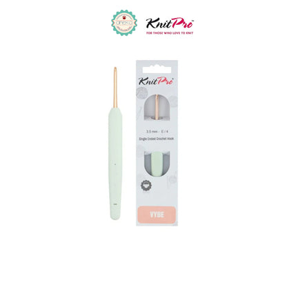 KNITPRO - Vybe Single Ended Crochet Hooks / Alat Rajut Hakpen