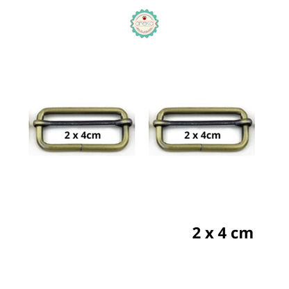 ANEKA - [2PCS] Rel Tas / Ring Jalan Kotak