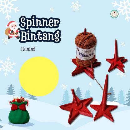 KATALOG- [PRE-ORDER] 3D Print Special Christmas Edition / Aksesoris Peralatan Rajut Knitting Natal DIY