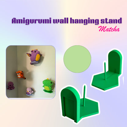ANEKA - 3D Print Amigurumi Wall Hanging Stand / Penyangga Boneka Rajut / Hiasan Tembok