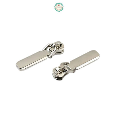 ANEKA - [2PCS] Kepala Ritsleting Lonjong Premium / Accessories DIY Solid Zip Head Special for Metal Zipper