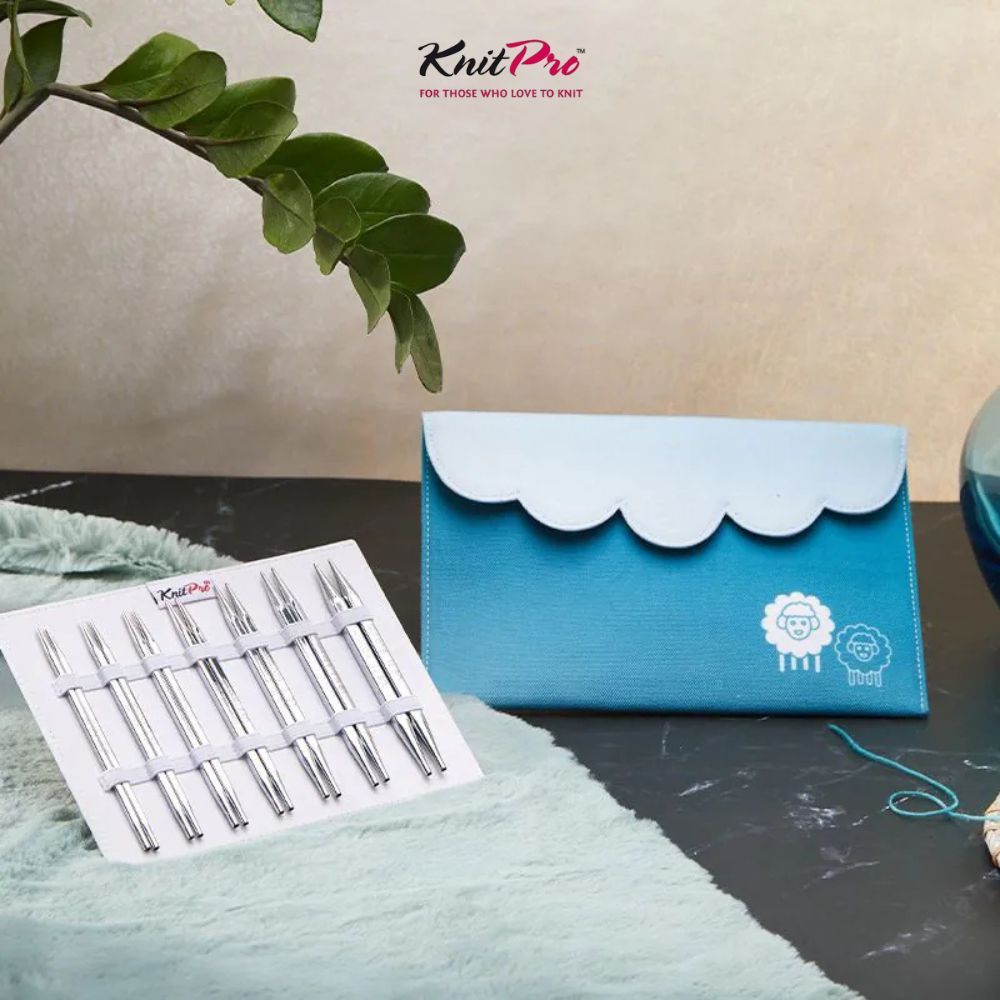 KnitPro - Nova Cubics Deluxe Knitting Interchangeable Circular Needles Set - 13cm (5”)