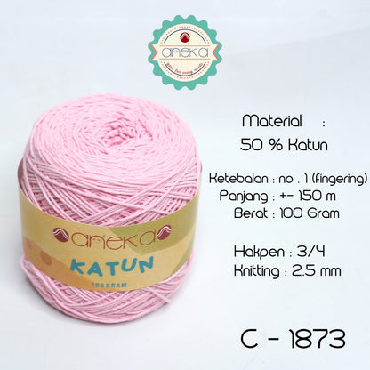 KATALOG - Benang Rajut Katun Polos Part 2