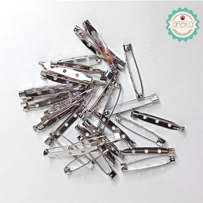 KATALOG - [10PCS] Peniti / Bros Mangkok / Jepit Buaya / Jepit Bebek Ukuran Kecil dan Besar