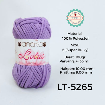 KATALOG - Benang Rajut Lotus / TShirt / Kaos Yarn PART 2