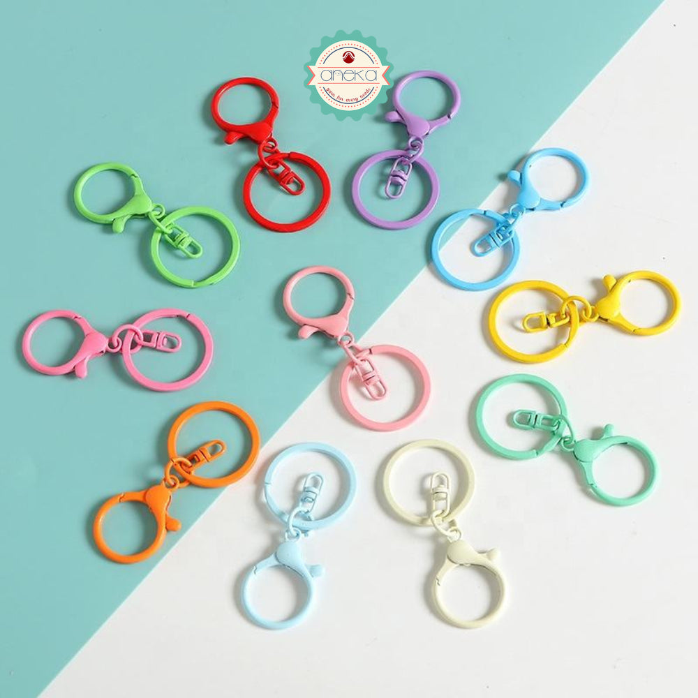 KATALOG - [5PCS] Gantungan Kunci Premium Quality / Clasp Hook Keychain