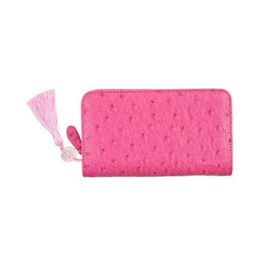 Etimo Pink Tulip Knitting Tool Wallet / Rose Crochet Hook Case