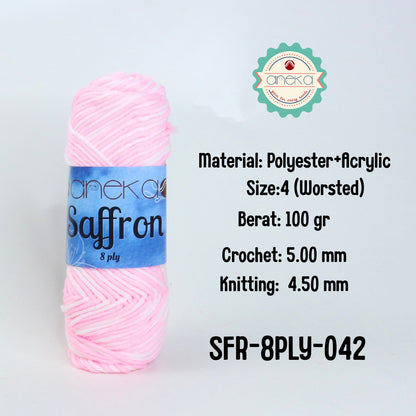 KATALOG - Benang Rajut Saffron 8 Ply / Crochet Knitting Yarn - Part 3