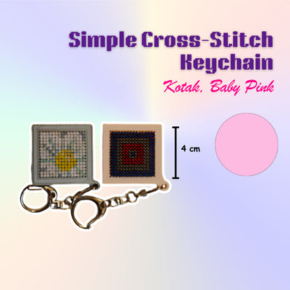 KATALOG -  [TANPA KEYCHAIN & BENANG] 3D Print Embroidery / Cross Stitch / Keychain / Menyulam / Sulam Tangan / Gantungan Kunci