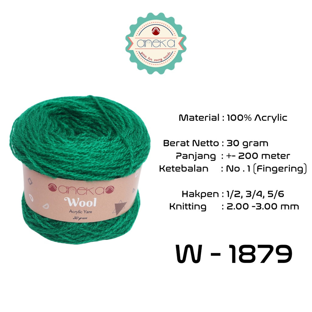 KATALOG - Benang Rajut Wool / Wol / Siet Yarn 30 dan 50 gram - 3