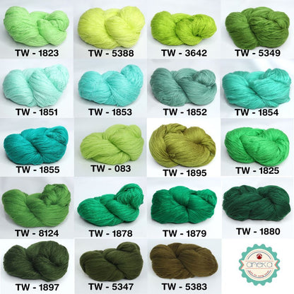 KATALOG - Benang Rajut Wool Aneka Cones / Wol / Siet Yarn / Tufting Rug / Karpet - Part 2