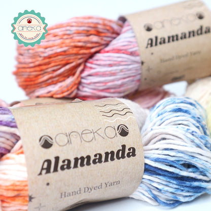 KATALOG - Benang Rajut Alamanda / Hand Dyed Yarn Cotton Yarn / Katun