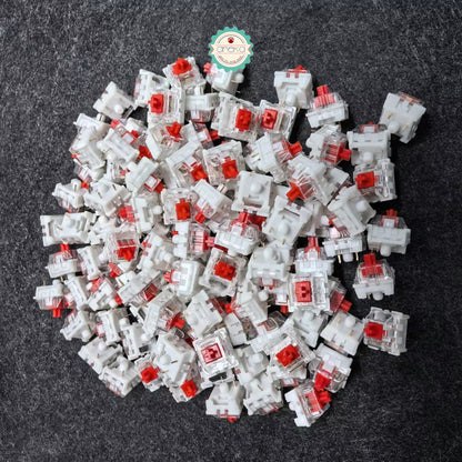 ANEKA - [100 PCS] Clicker Fidget / Mechanical Keyboard Switches DIY / Kliker / Dustproof Shaft Keycap Replacement Parts Gaming Typing