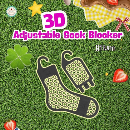 ANEKA - [PRE-ORDER] 3D Print Cetakan Kaos Kaki Rajut / Adjustable Sock Blocker