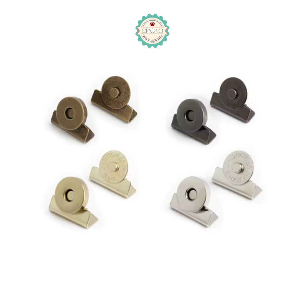 KATALOG - [2PCS] Kancing Magnet Snap Premium / Aksesoris Tas / Snap Button Magnetic