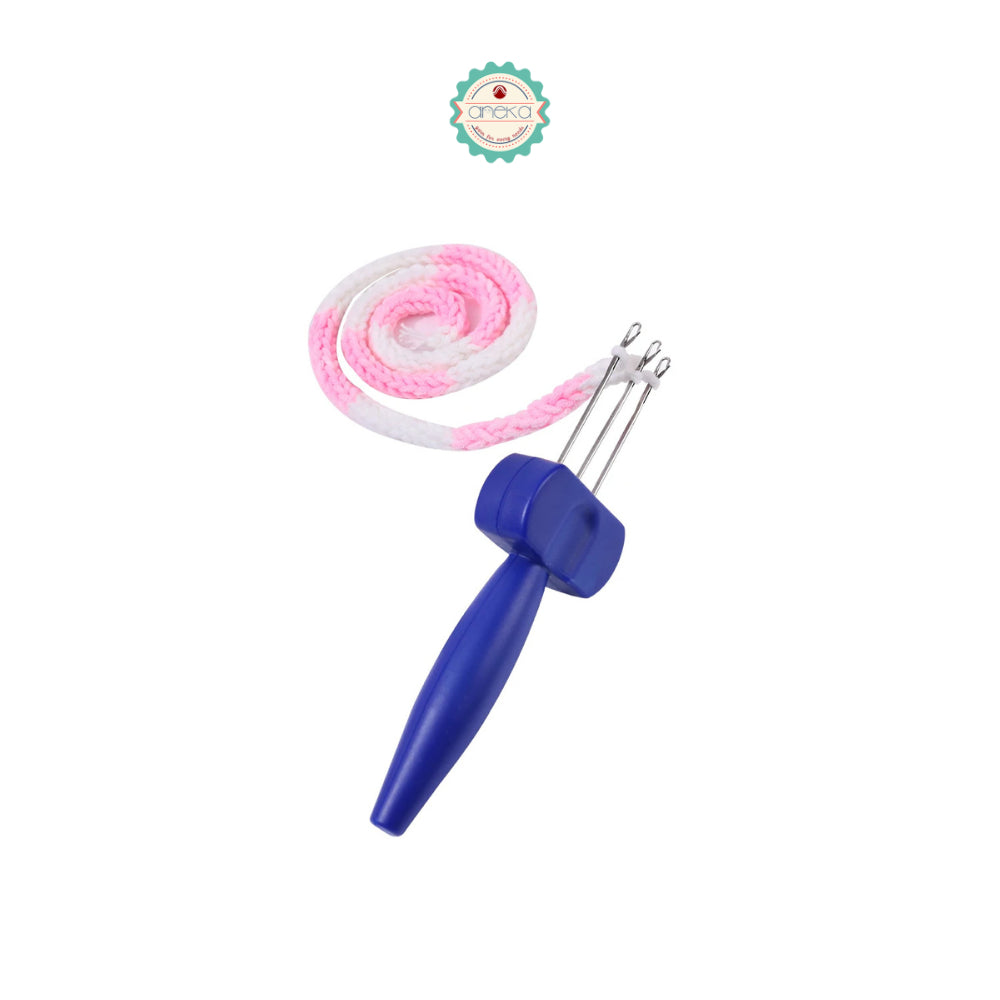 ANEKA - Latch Hook / I-Cord Knitting Tool / Latch Needle Crocheting Tool for Binding / Portable Cord Knitting