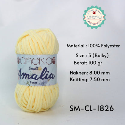 KATALOG - Benang Rajut Small Amalia / Chenille Crochet Knitting Yarn