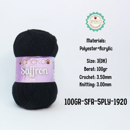 KATALOG - Benang Rajut Saffron 5 Ply 100gr / Crochet Knitting Yarn
