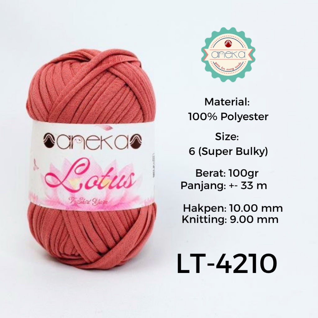 KATALOG - Benang Rajut Lotus / TShirt / Kaos Yarn PART 2