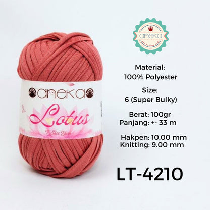 KATALOG - Benang Rajut Lotus / TShirt / Kaos Yarn PART 2