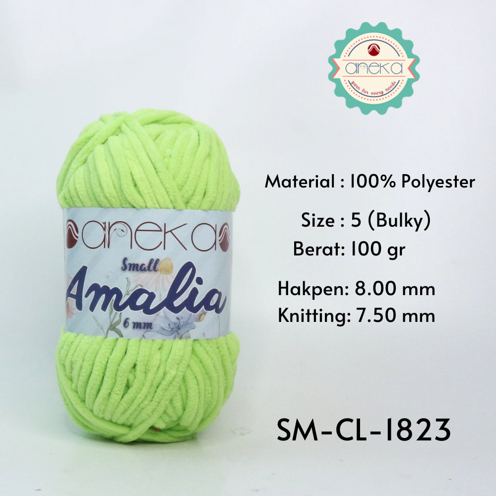 KATALOG - Benang Rajut Small Amalia / Chenille Crochet Knitting Yarn