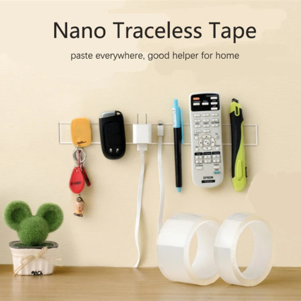 ANEKA - Tape Bening / Transparent Nano Tape Washable And Reusable Double-sided Adhesive
